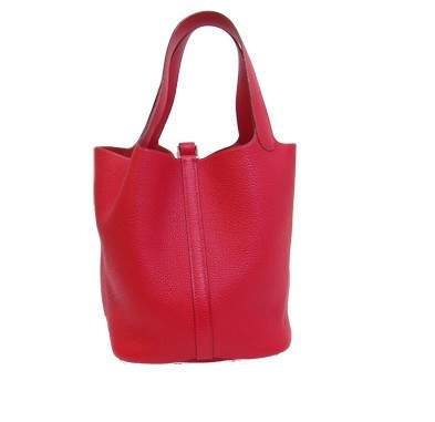 hermes Picotin MM Togo Leather red